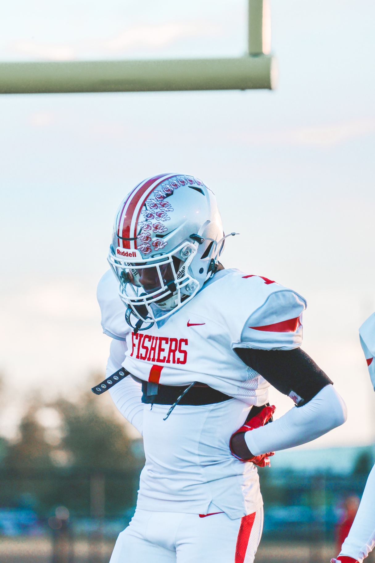 Fishers football portrait